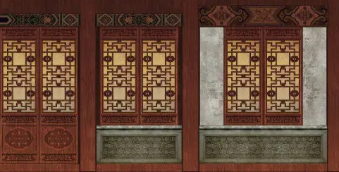 阿里隔扇槛窗的基本构造和饰件